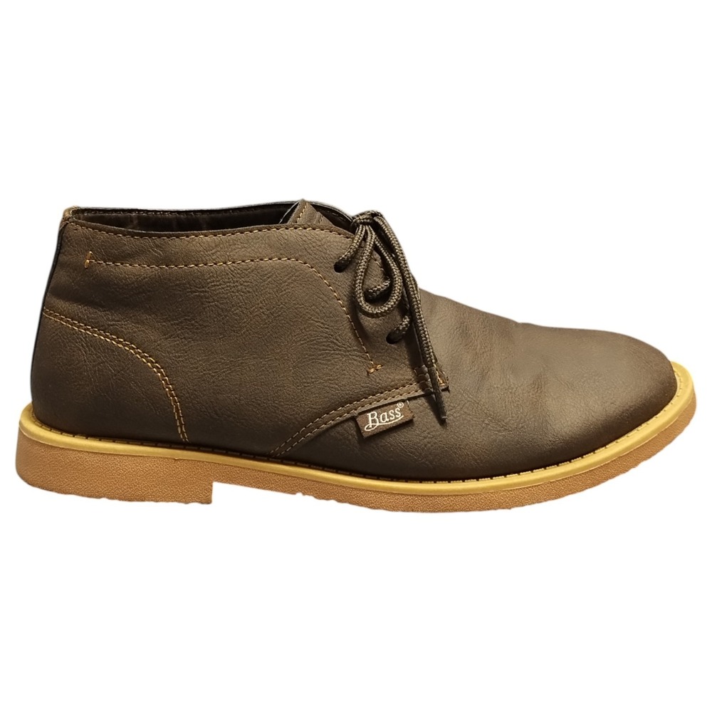 G.H. Bass Atwater Chukka Boots Mens US 9‎ Brown Cuban Heel Lace Up 71362201B1